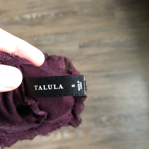 Talula Racer Back Style Lace Bralette - Picture 3 of 3